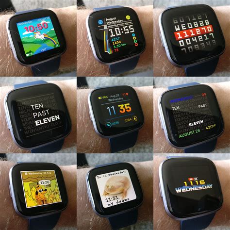 fitbit versa watch faces gallery.